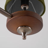 Faron Flint Wood Chandelier, detail view 26