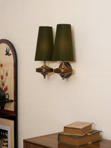 Flora Hearth Wood Wall Light, detail view 7