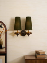 Flora Hearth Wood Wall Light, detail view 2
