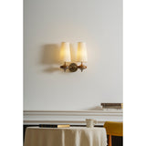 Flora Hearth Wood Wall Light, detail view 48