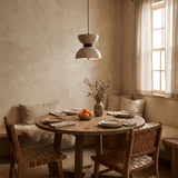 Alden Prism Travertine Pendant Light, detail view 2