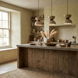 Alden Prism Travertine Pendant Light, detail view 3