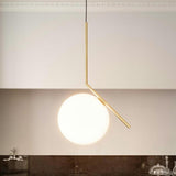 Cora Bay Glass Pendant Light, detail view 9