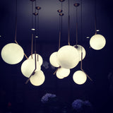 Cora Bay Glass Pendant Light, detail view 14