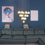 Cora Frost Crystal Pendant Light, detail view 16