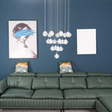 Cora Frost Crystal Pendant Light, detail view 17