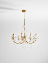 Elian Pearl Crystal Chandelier, detail view 29
