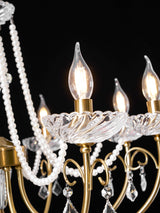 Elian Pearl Crystal Chandelier, detail view 40