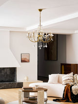 Elian Pearl Crystal Chandelier, detail view 22