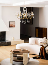 Elian Pearl Crystal Chandelier, detail view 25