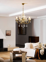 Elian Pearl Crystal Chandelier, detail view 26
