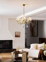 Elian Pearl Crystal Chandelier, detail view 27