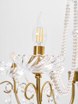 Elian Pearl Crystal Chandelier, detail view 34