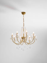 Elian Pearl Crystal Chandelier, detail view 35
