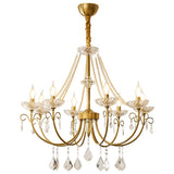 Elian Pearl Crystal Chandelier, detail view 46