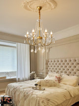 Elian Pearl Crystal Chandelier, detail view 13
