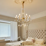 Elian Pearl Crystal Chandelier, detail view 7