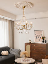 Elian Pearl Crystal Chandelier, detail view 17