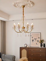 Elian Pearl Crystal Chandelier, detail view 19