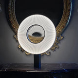 Amara River Fabric Table Lamp, detail view 2
