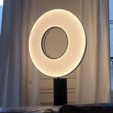 Amara River Fabric Table Lamp, detail view 4