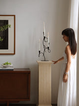 Liora Juniper Iron Candle Holder, detail view 9