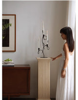 Liora Juniper Iron Candle Holder, detail view 15