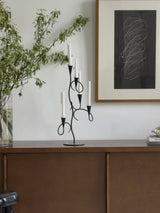 Liora Juniper Iron Candle Holder, detail view 4