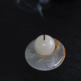 Rhea Noir Alabaster Decorative Object, detail view 6