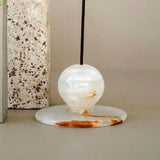 Rhea Noir Alabaster Decorative Object, detail view 3