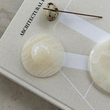 Rhea Noir Alabaster Decorative Object, detail view 2