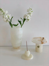 Rhea Noir Alabaster Decorative Object, detail view 12