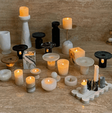 Pella Bay Marble Candle Holder, detail view 5