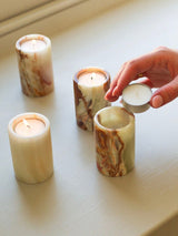 Pella Bay Marble Candle Holder, detail view 23