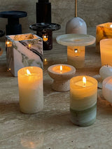 Pella Bay Marble Candle Holder, detail view 3