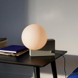 Clara Haven Glass Table Lamp, detail view 3