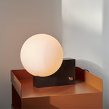Clara Haven Glass Table Lamp, detail view 2