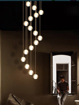 Cora Frost Crystal Pendant Light, detail view 13
