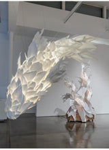 Calia Drift Fabric Chandelier, detail view 13