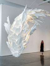Calia Drift Fabric Chandelier, detail view 19