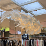 Calia Drift Fabric Chandelier, detail view 9
