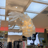 Calia Drift Fabric Chandelier, detail view 10