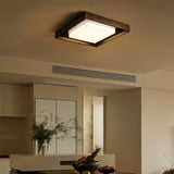 Galen Dawn Wood Ceiling Light, detail view 2