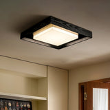 Galen Dawn Wood Ceiling Light, detail view 11
