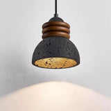 Haven Pearl Travertine Pendant Light, detail view 4
