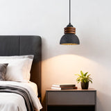Haven Pearl Travertine Pendant Light, detail view 5