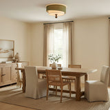 Vera River Fabric Ceiling Light, detail view 10