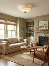 Vera River Fabric Ceiling Light, detail view 8