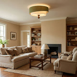 Vera River Fabric Ceiling Light, detail view 9