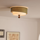 Vera River Fabric Ceiling Light, detail view 2